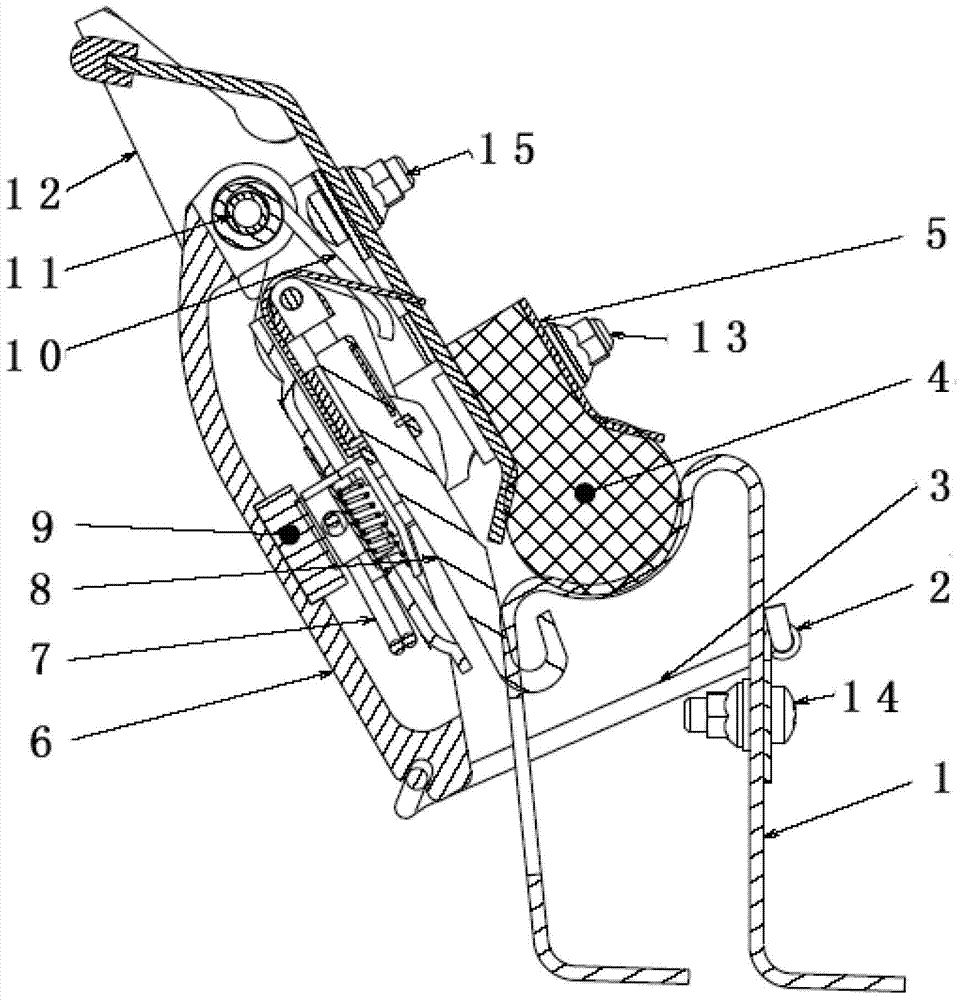 Locking mechanism for radome