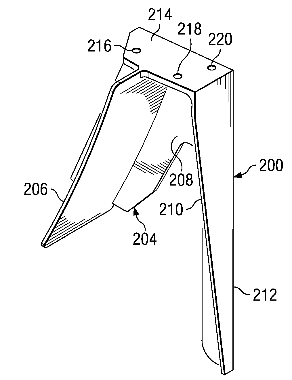 Method and apparatus for attaching a wing to a body