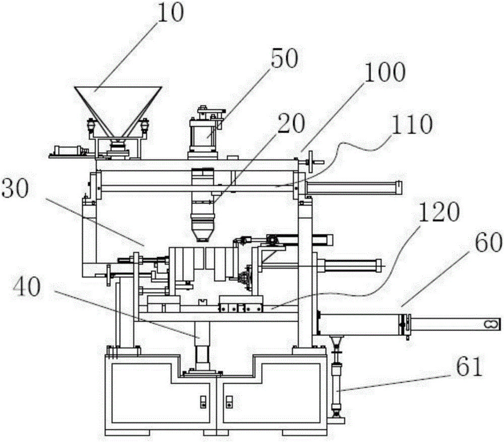 Hot core box core shooting machine