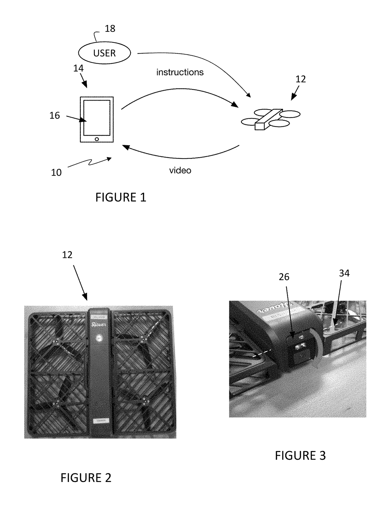 System and method for controller-free user drone interaction
