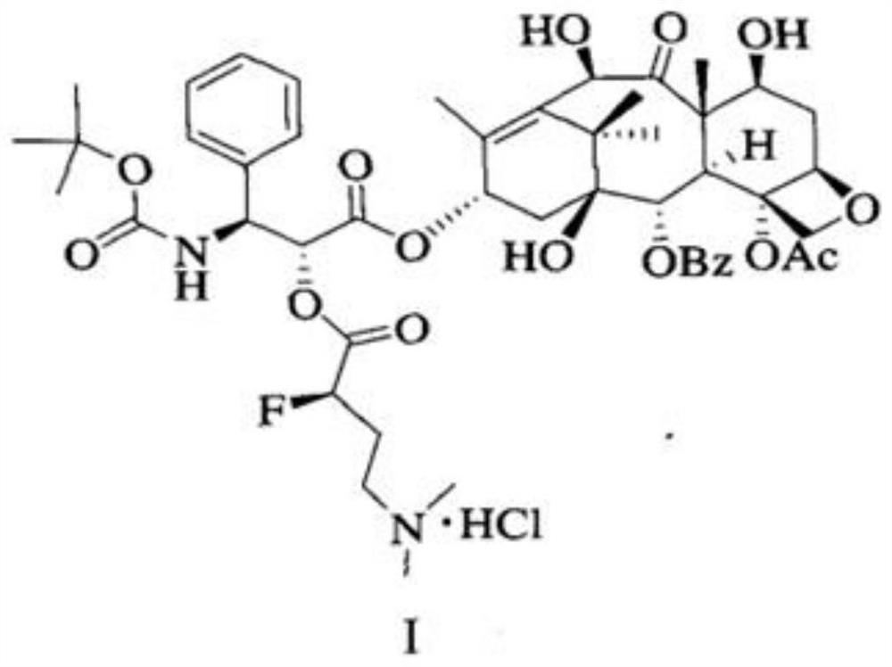 Industrial synthesis method of water-soluble docetaxel derivative