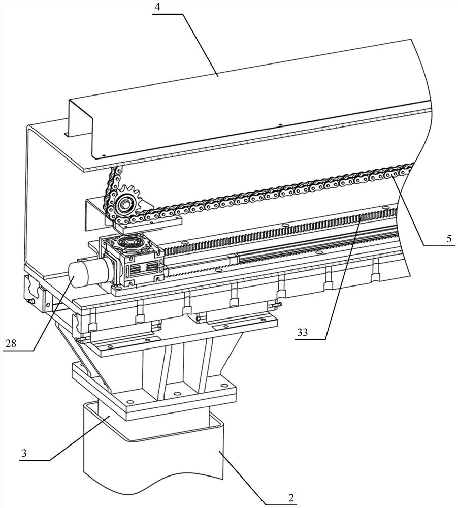 Railway line component laying and replacing operation method