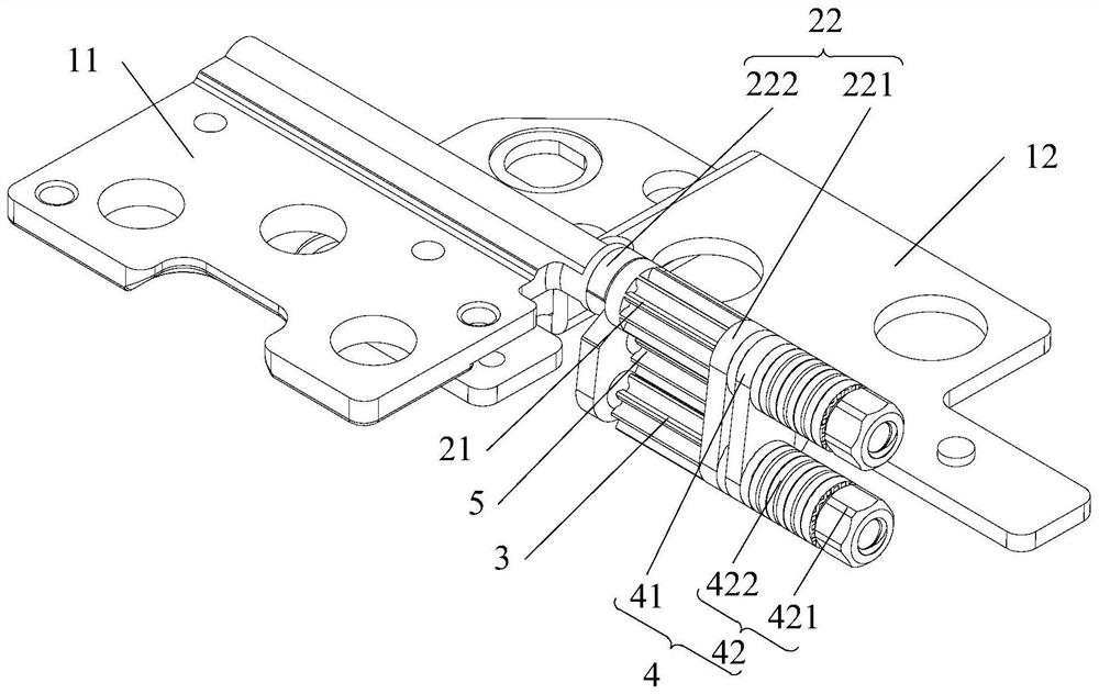 Rotating shaft assembly and electronic equipment