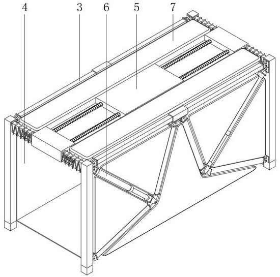 Environment-friendly container with high anti-vibration performance