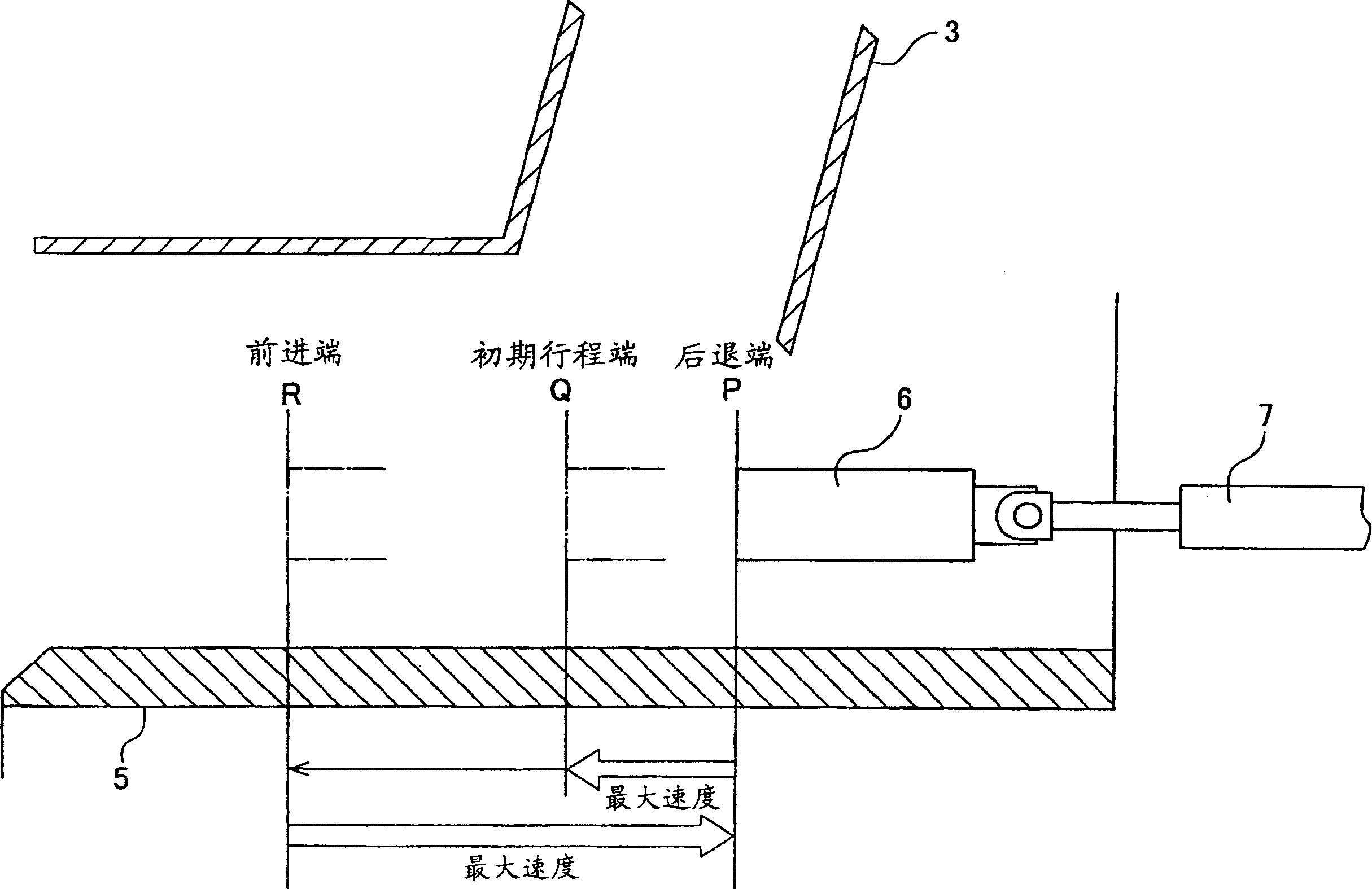 Device for supplying garbages to garbage destructor and garbage supplying method