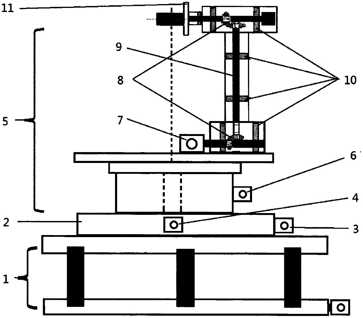 Novel positioning rotating table used for OTA testing