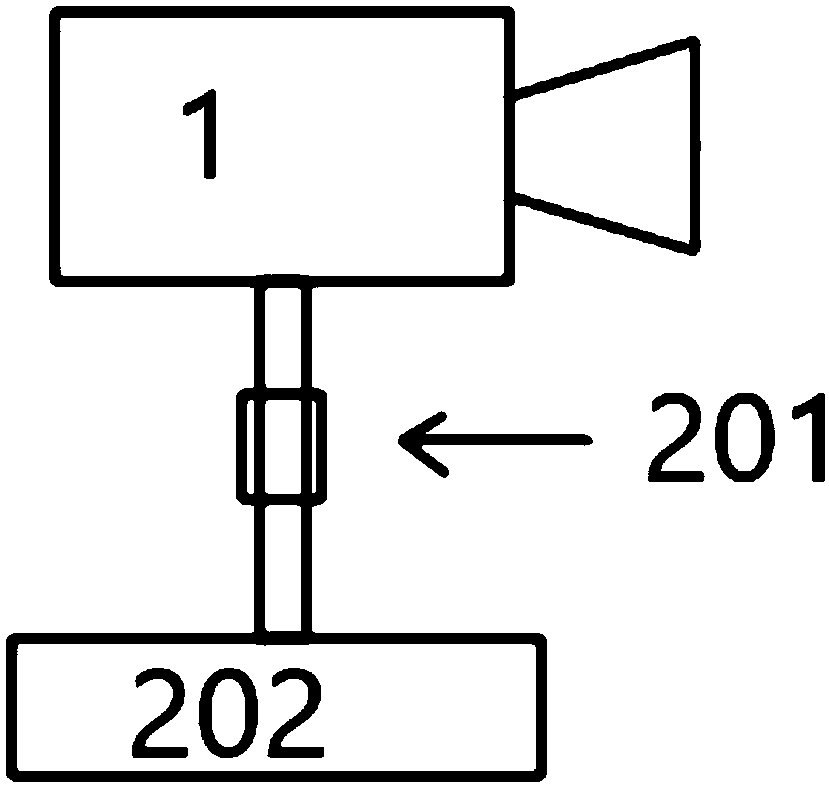 Camera self-rotating 3D measurement and information acquisition device