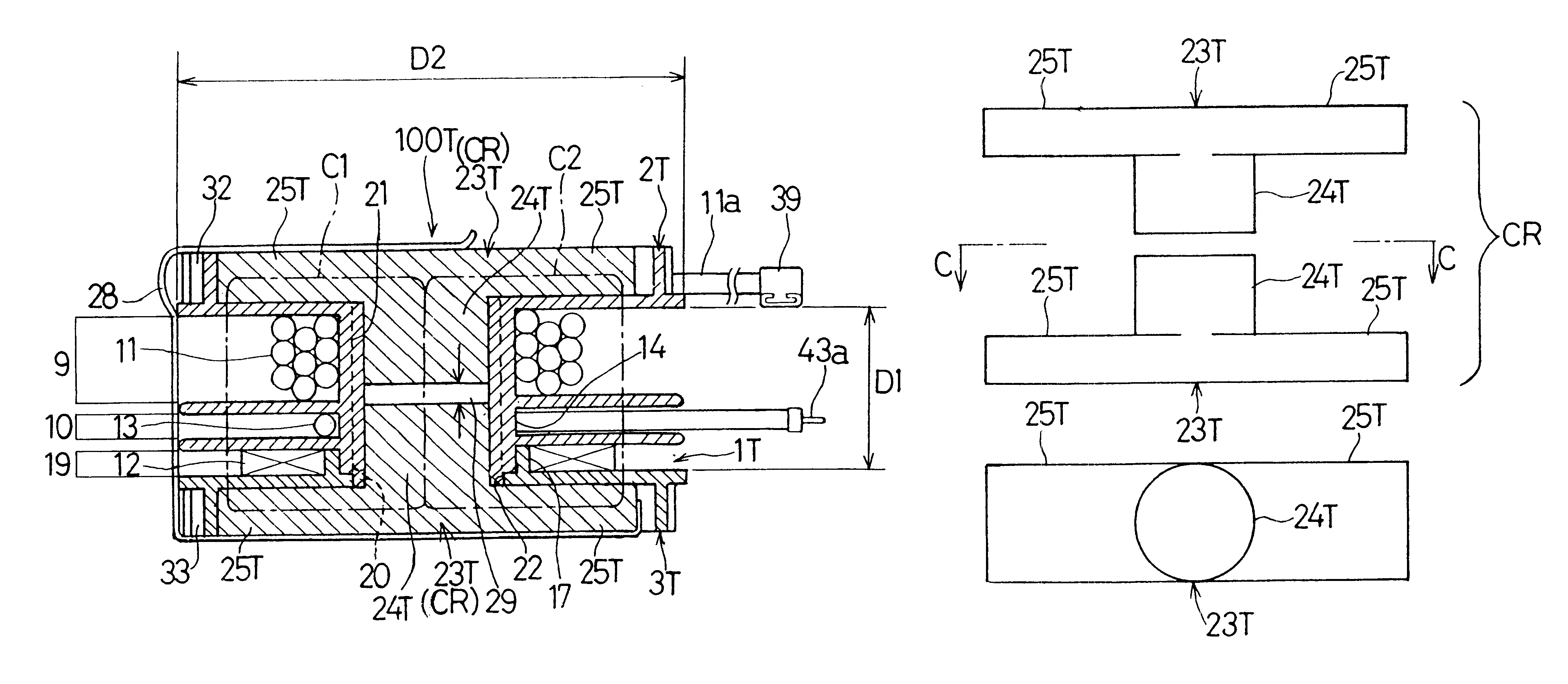 Electromagnetic induction device