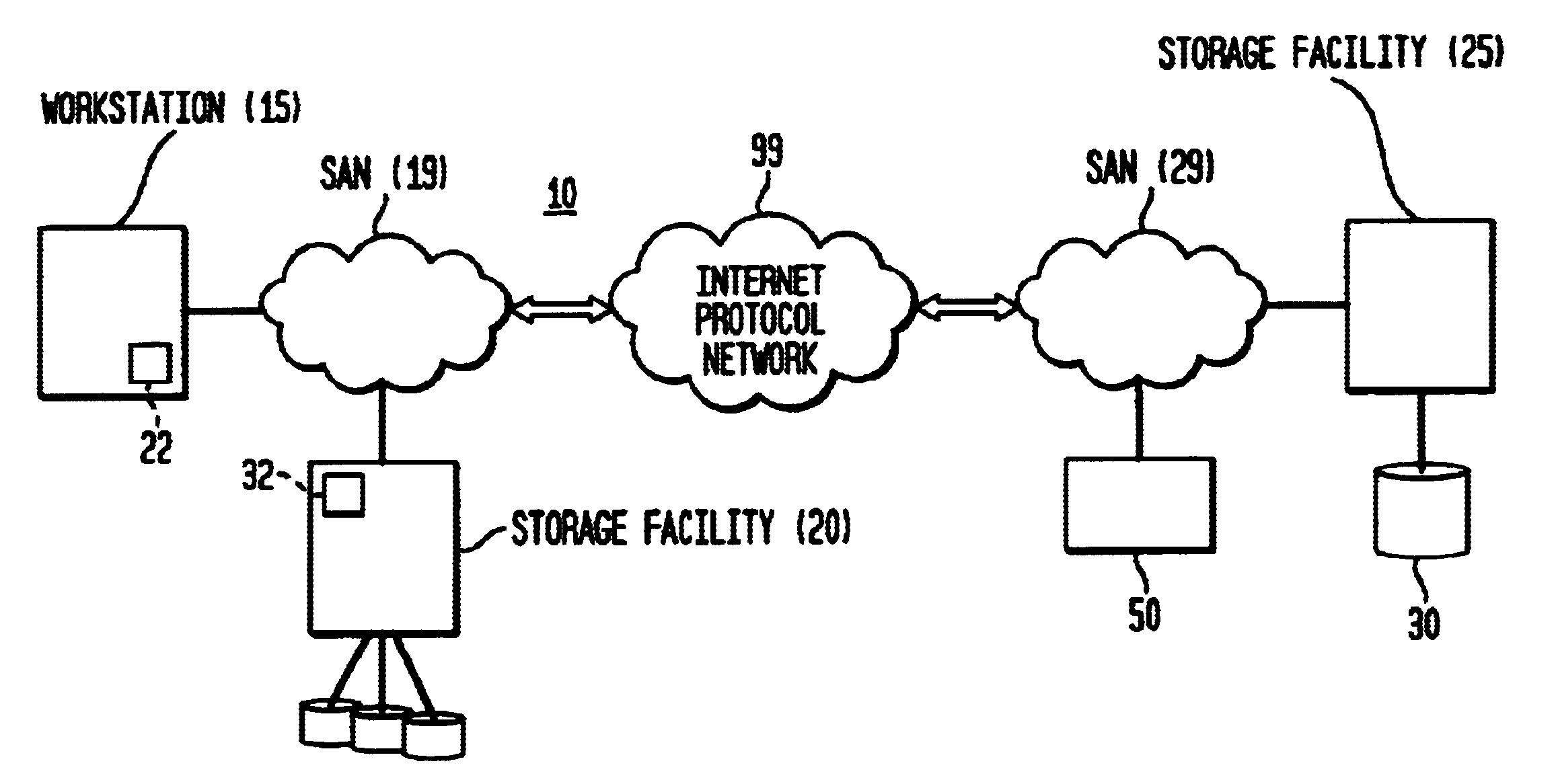Virtual disk image system with local cache disk for iSCSI communications