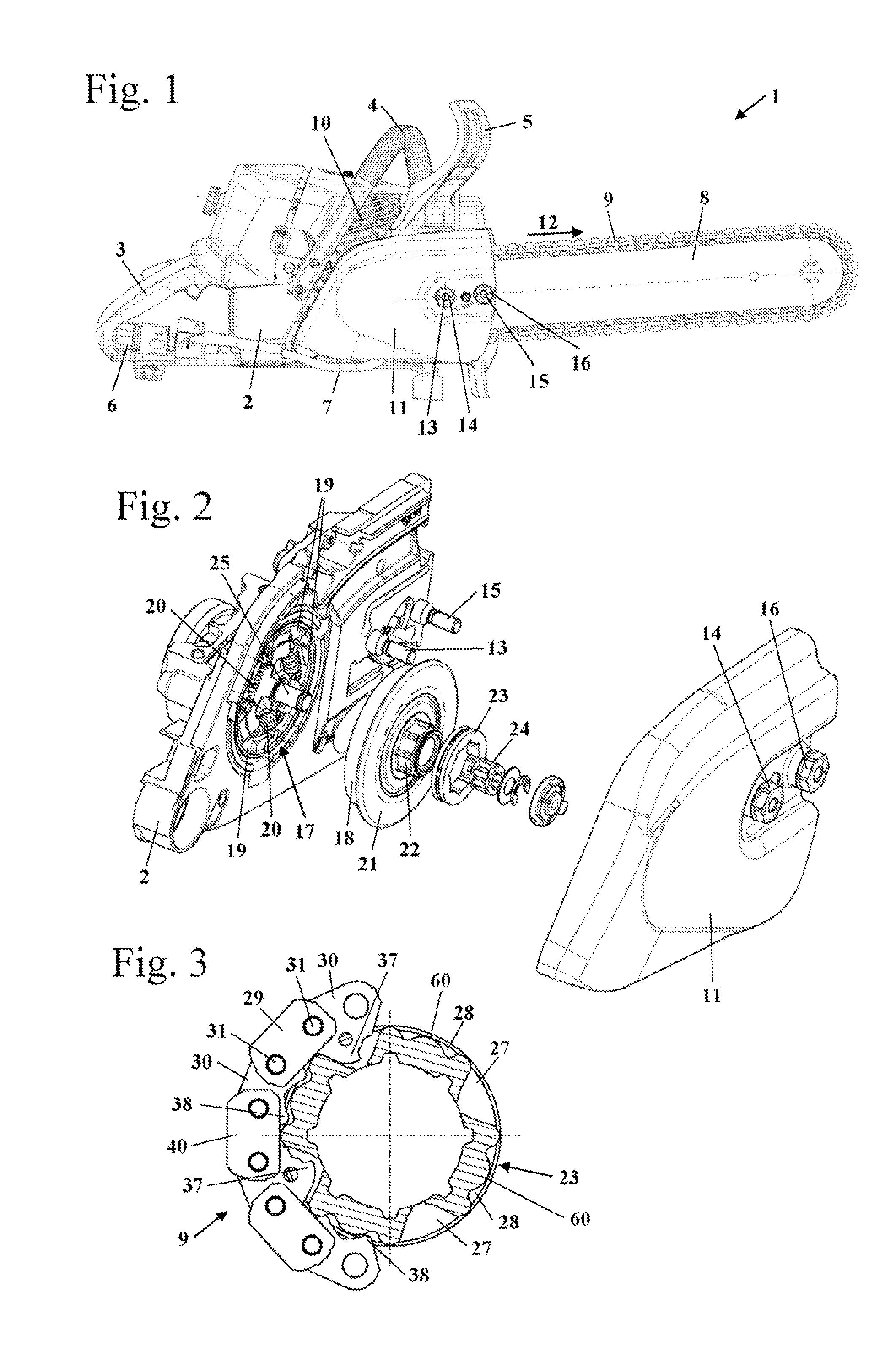 Cutting chain for cutting mineral and metal materials