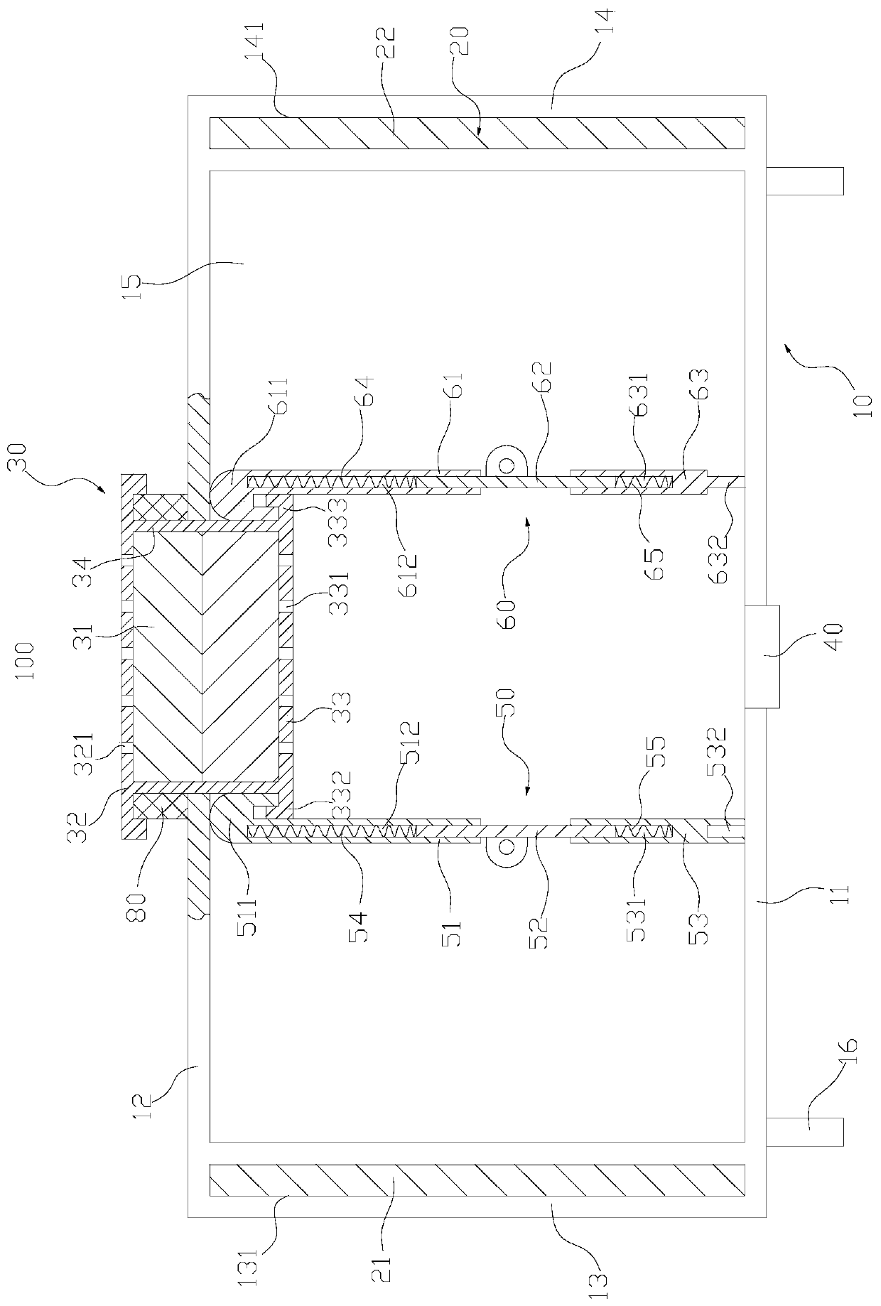 Dustproof ventilation power control cabinet