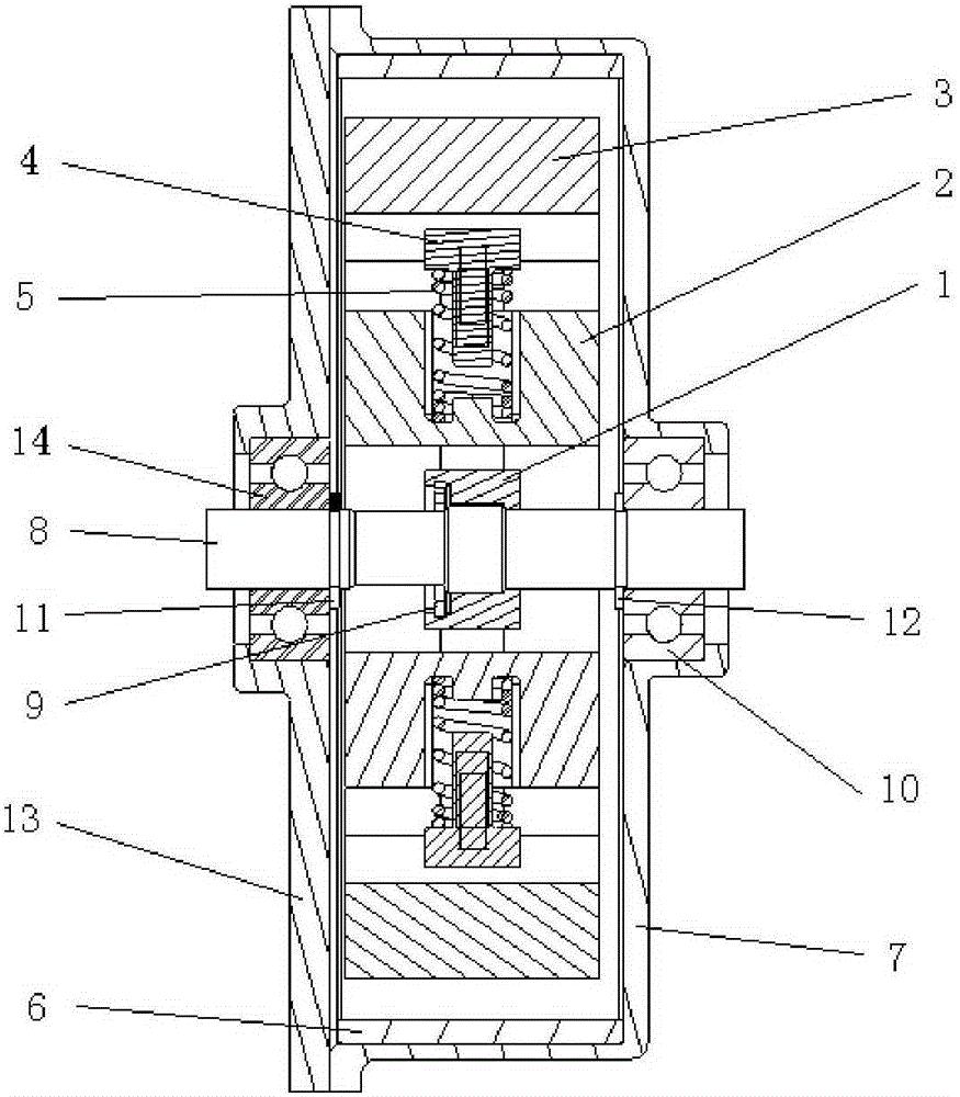 Centrifugal type mechanical speed limiter