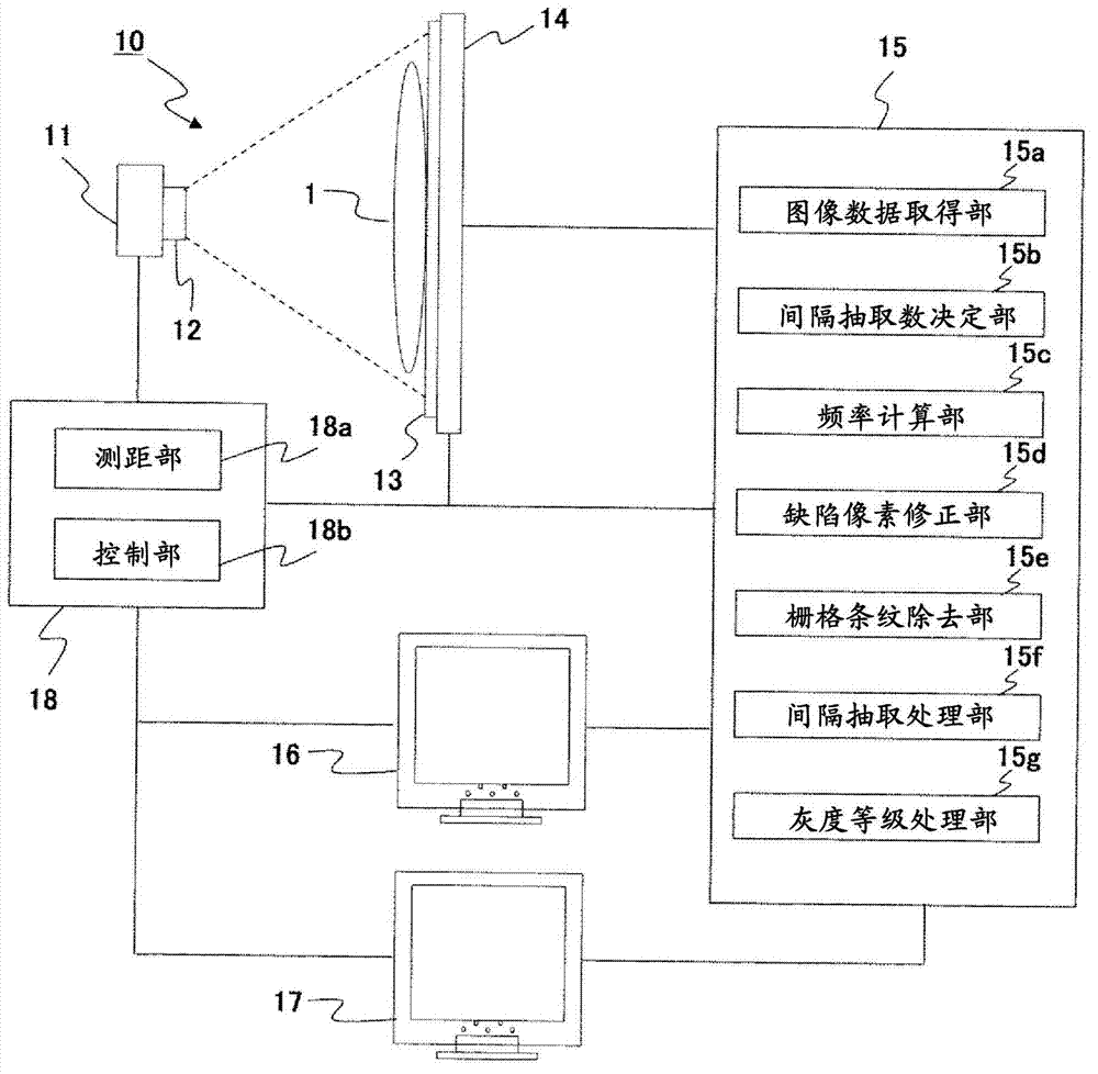 X-ray image diagnosis device, and medical image processing program and method