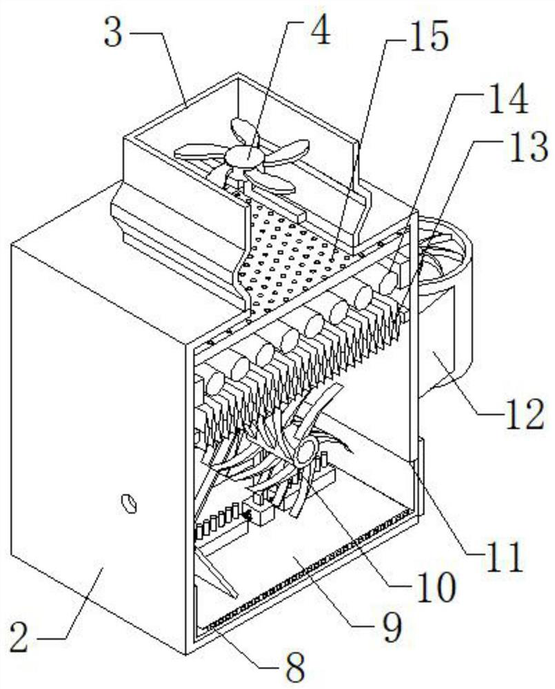 Energy tower heat pump system