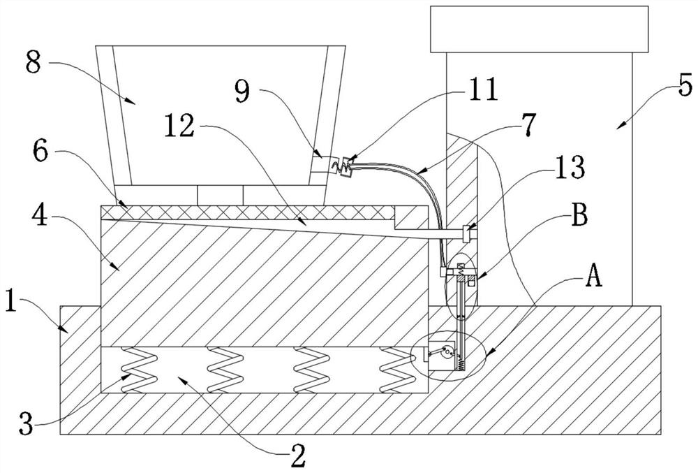 Automatic watering device for potted plants