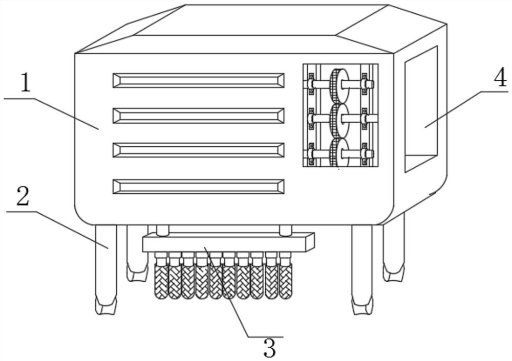 An automatic mud loosening device imitating manual digging for horseshoe harvesting