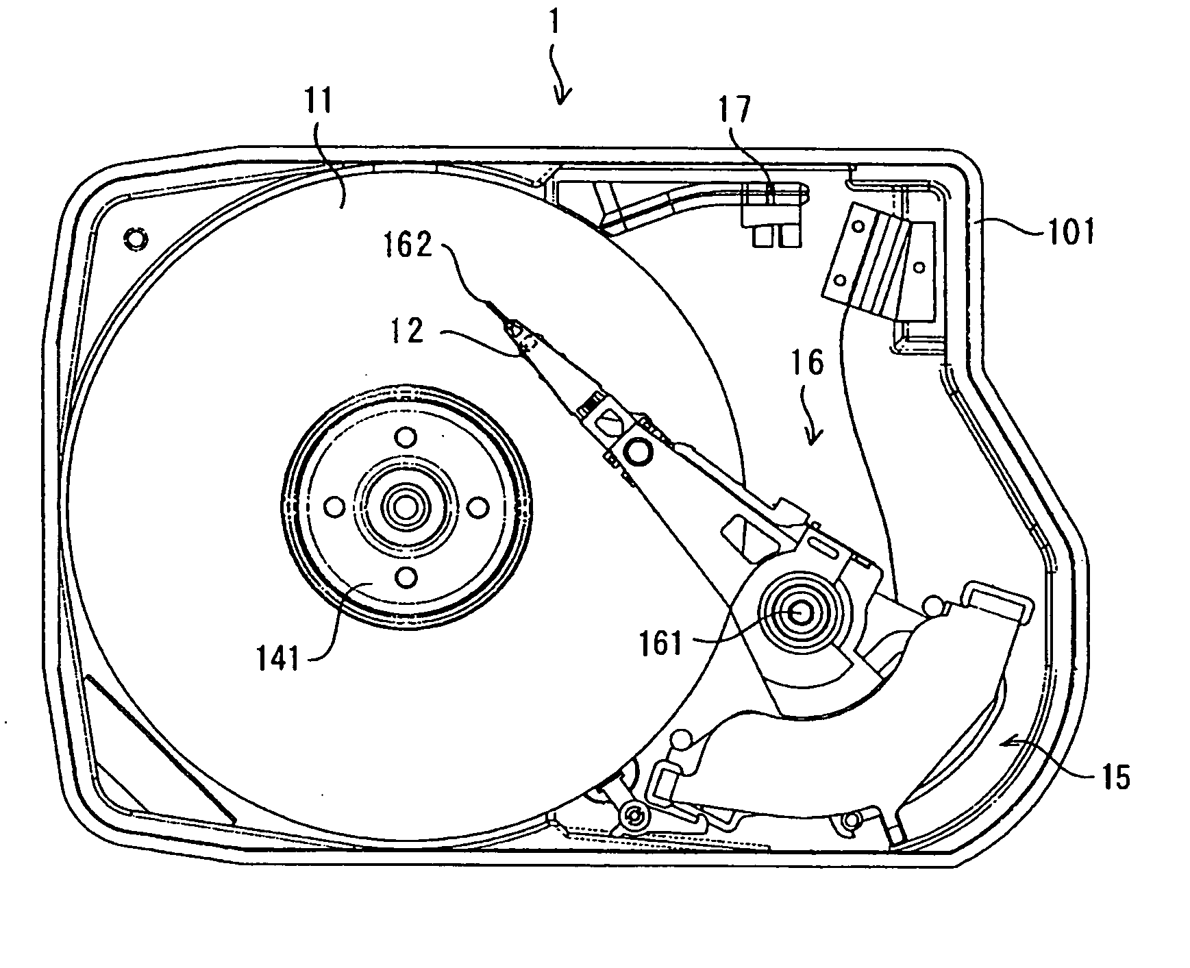 Disk drive with heater for slider and control method thereof