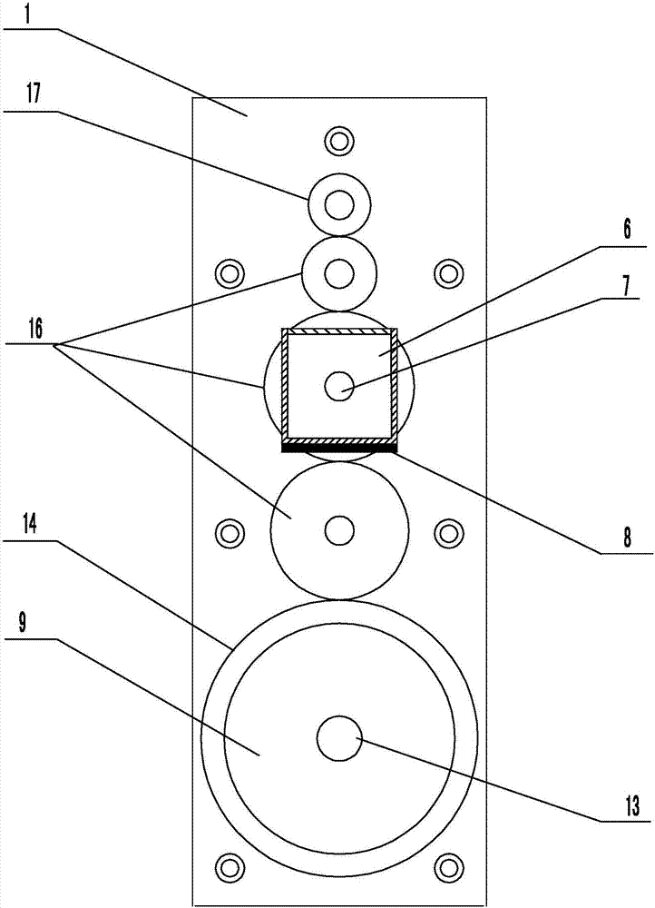 An automatic sanding and thickening system for diamond grinding wheel and its application method