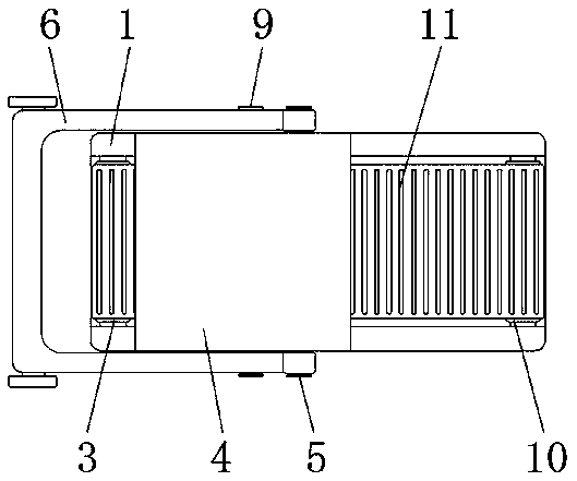 A slicing device for agricultural product processing that facilitates adjustment of slicing thickness