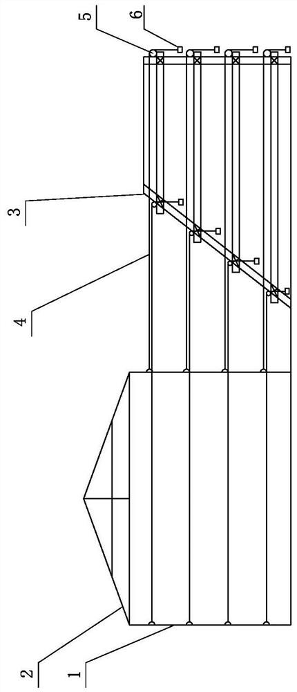 A wind load simulation test method for mobile houses with double-slope roofs