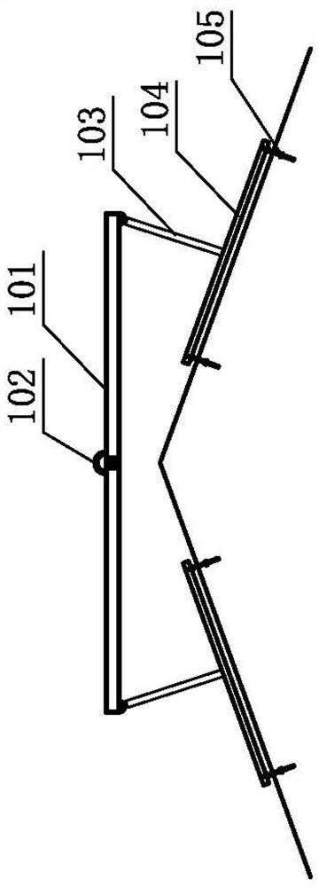 A wind load simulation test method for mobile houses with double-slope roofs