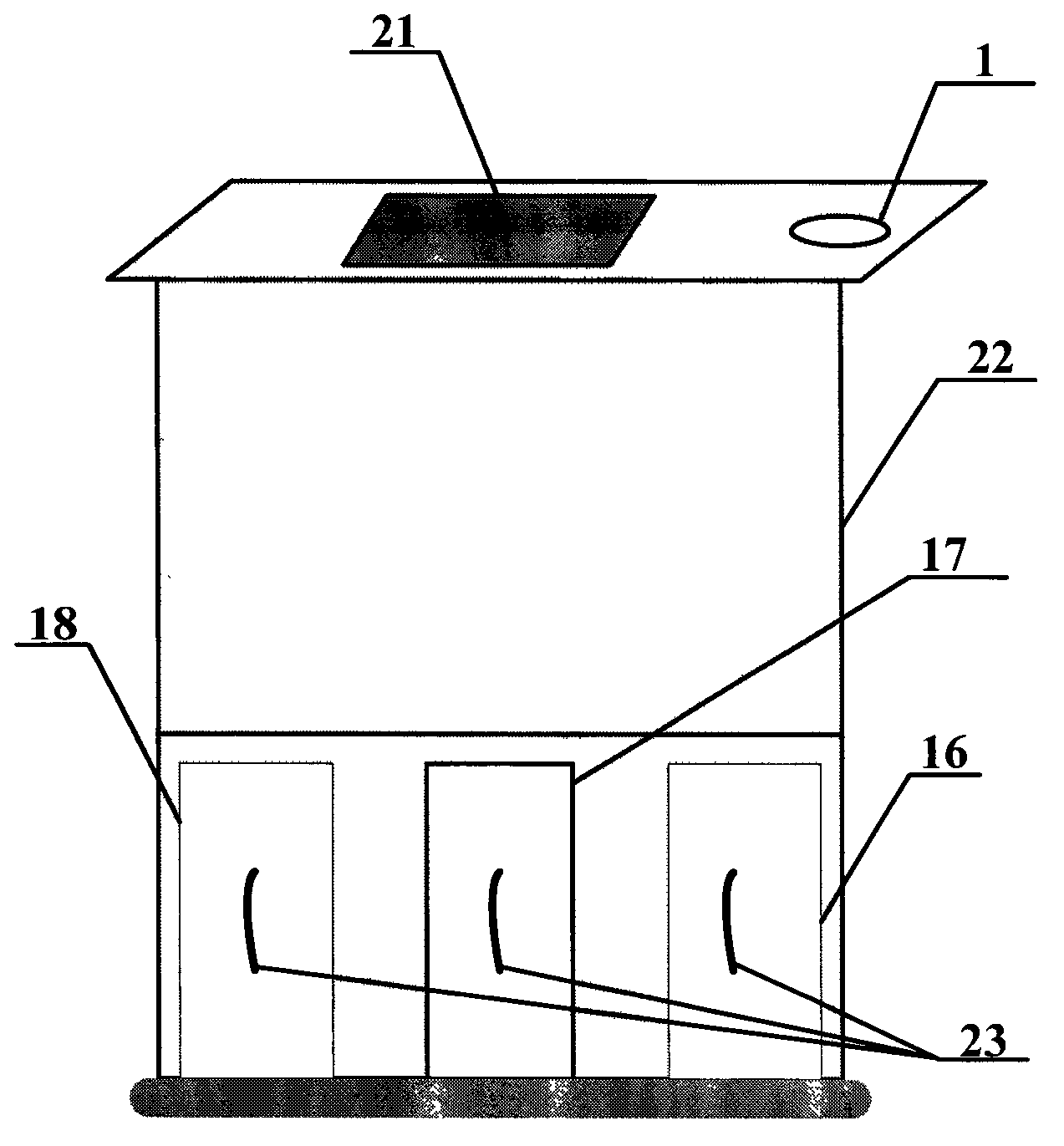 Household electrically functional acidic ionized water generator and control method