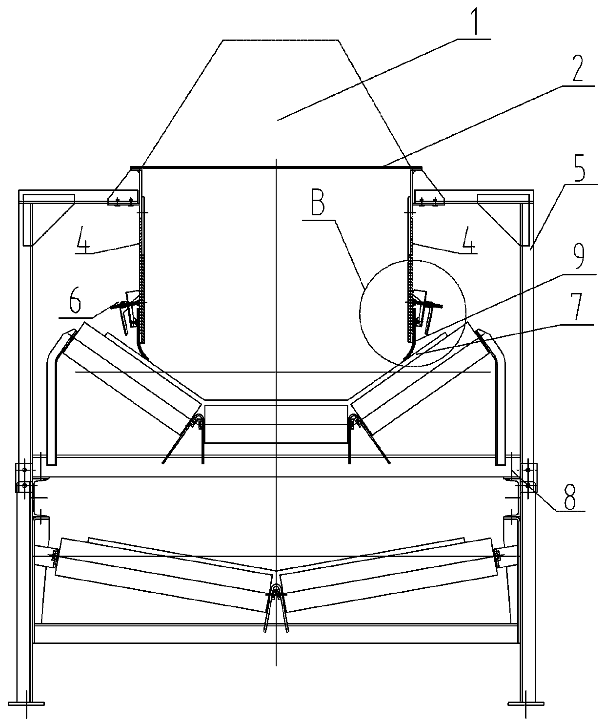 Sealing device for guide groove of sealing-tape machine