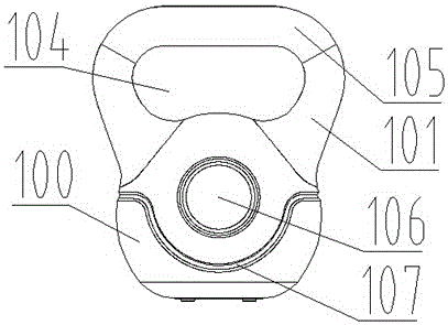 Kettle bell, kettle bell shell and production method of kettle bell