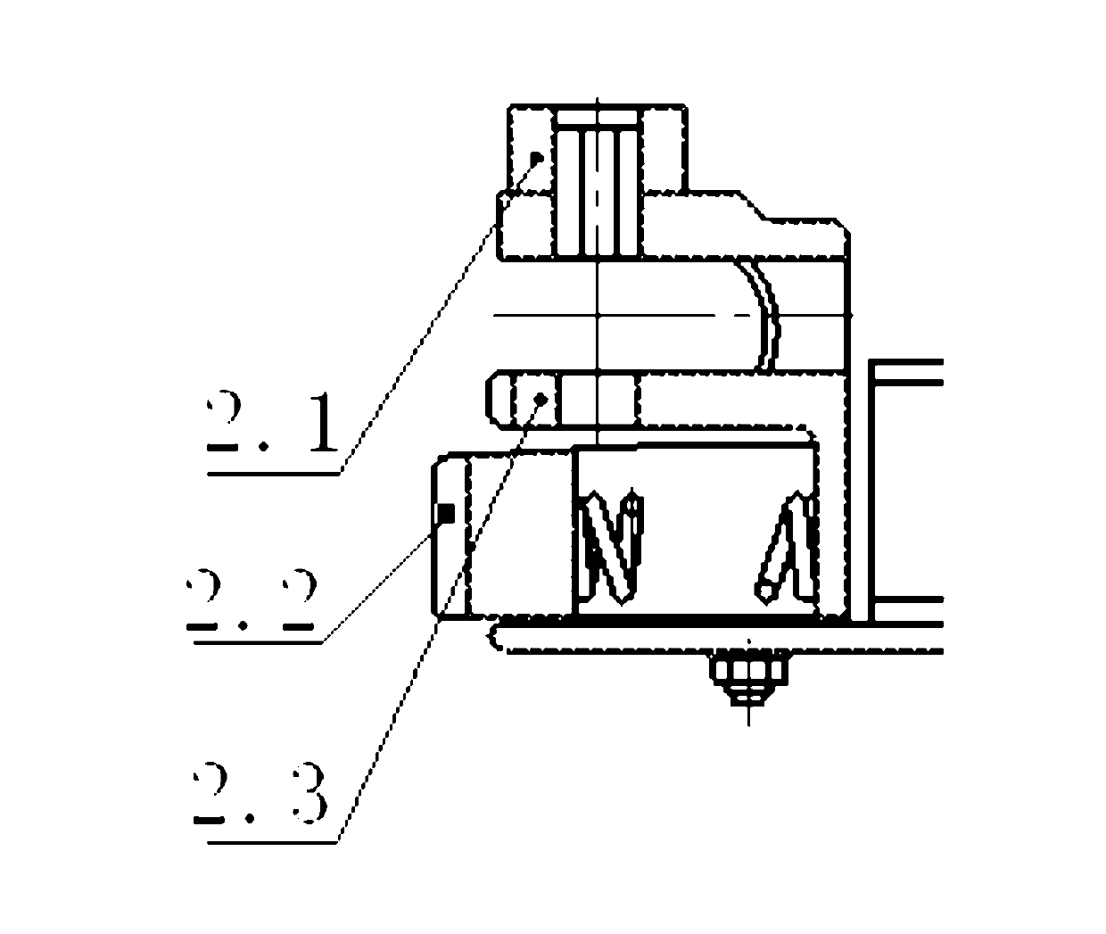 Method for transporting road rail iron in mine and road rail iron transport vehicle
