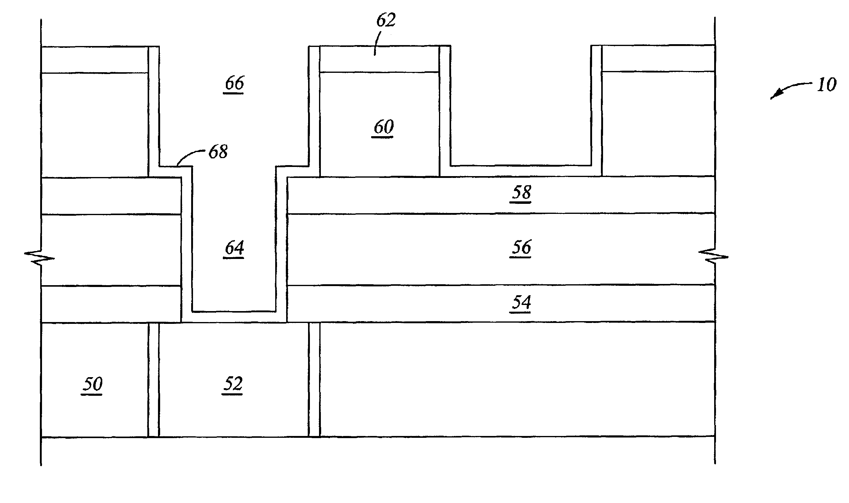 Method of depositing a low k dielectric barrier film for copper damascene application