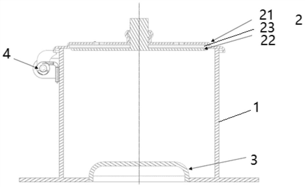 Thermal runaway anti-backfire pressure relief valve and electric vehicle