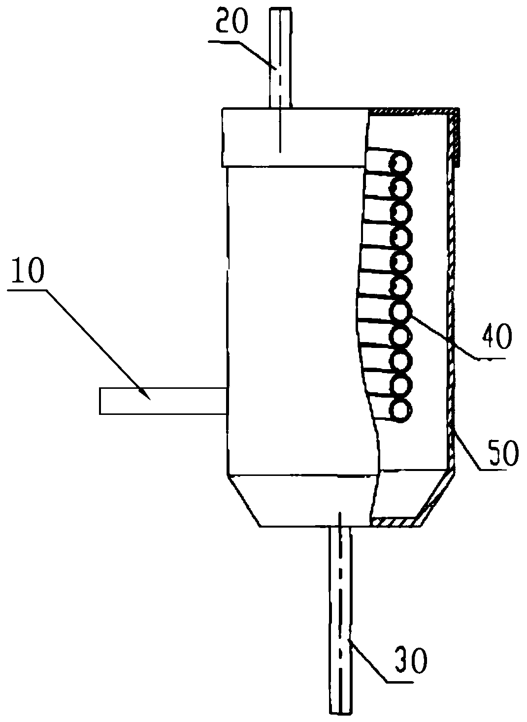 Drying method of a tea seed dryer