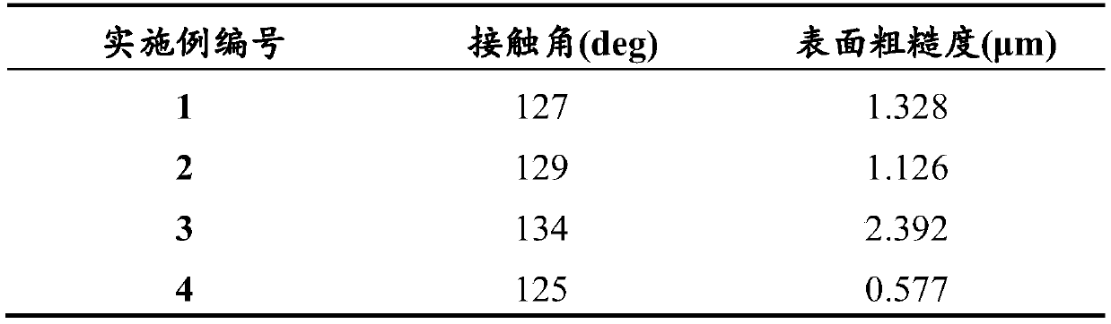 Composite coating layer with hydrophobicity and wear resistance as well as preparation method and application thereof