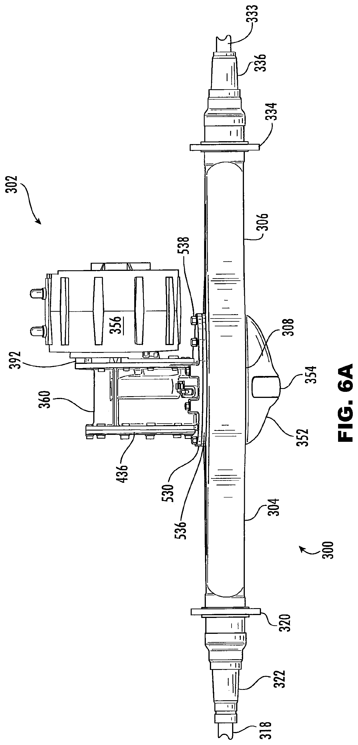 Modular head assembly for an electric axle