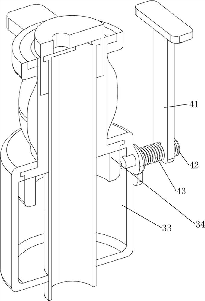 Washing device convenient for patients suffering from action impairment