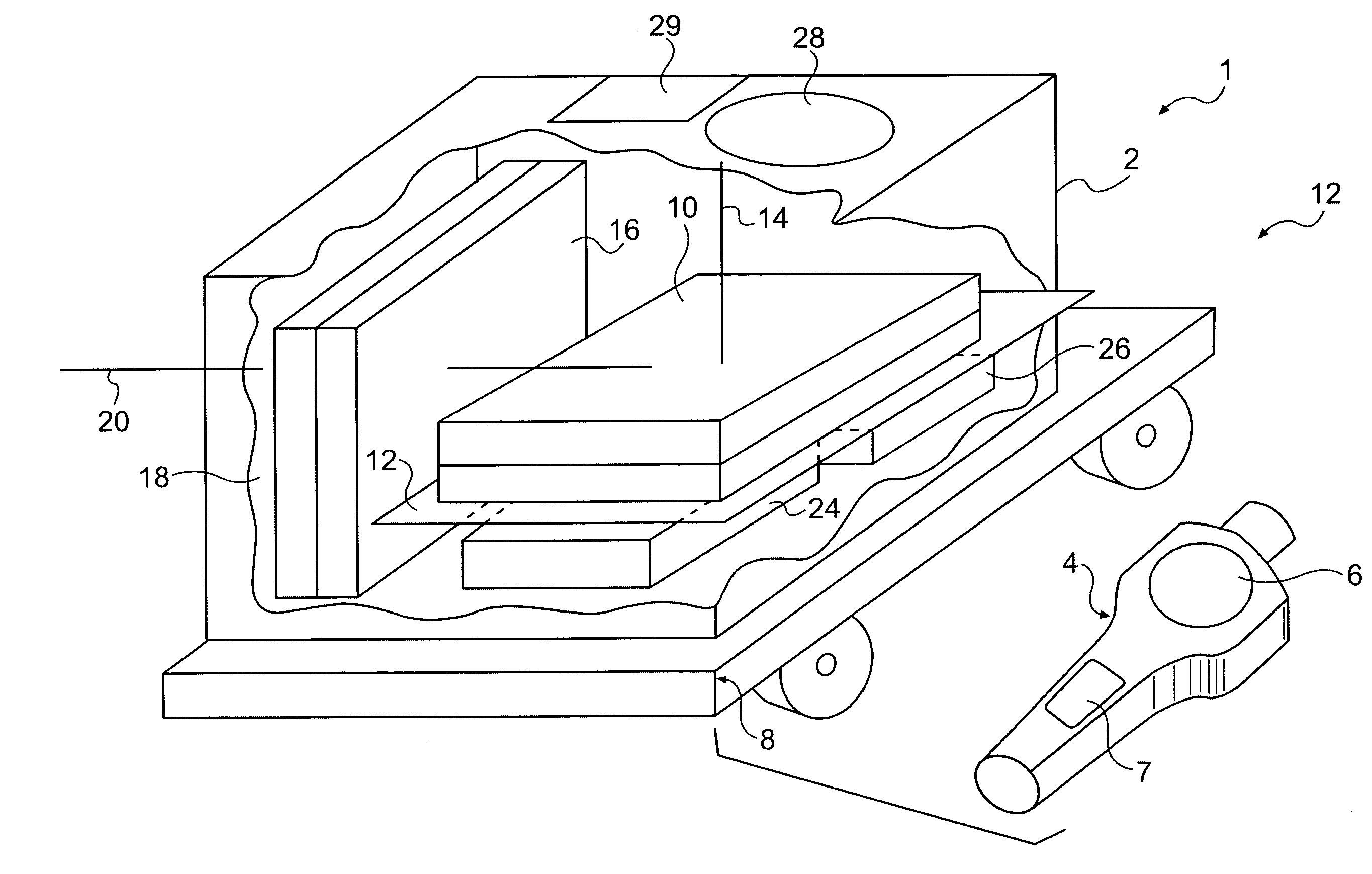 Apparatus and method for detection, location, and identification of gamma sources