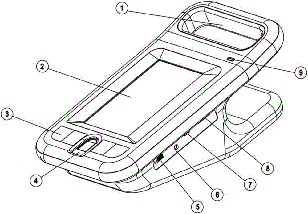 Multi-parameter blood pressure measuring device connected with data platform