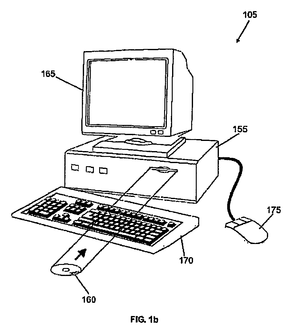 Method and system for sharing information in a network of computers