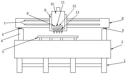 Metal mask plate integrated assembly detection center