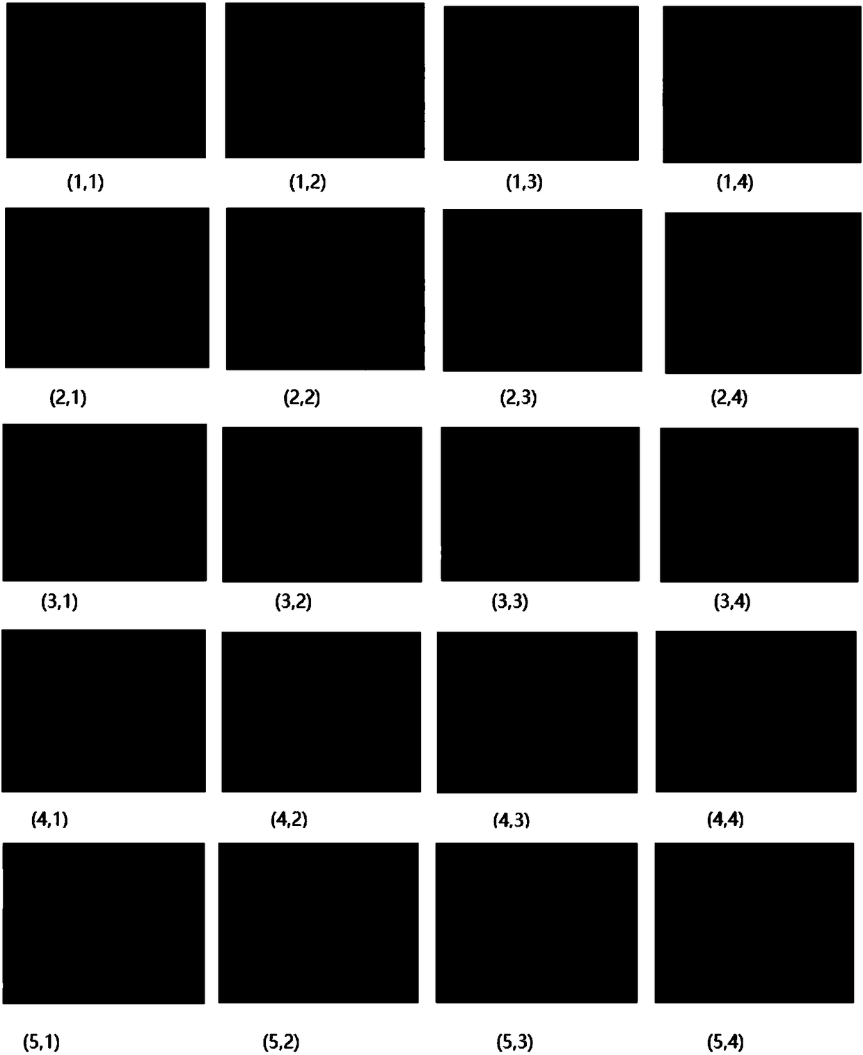 Objective evaluation method for full reference image quality based on neural network learning integration