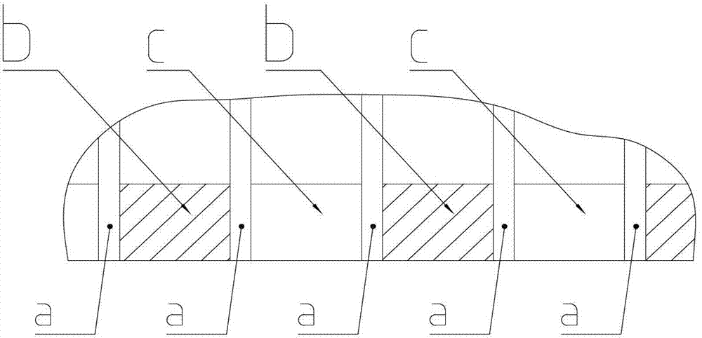 A support structure for a reverse intermediate shaft of a transmission