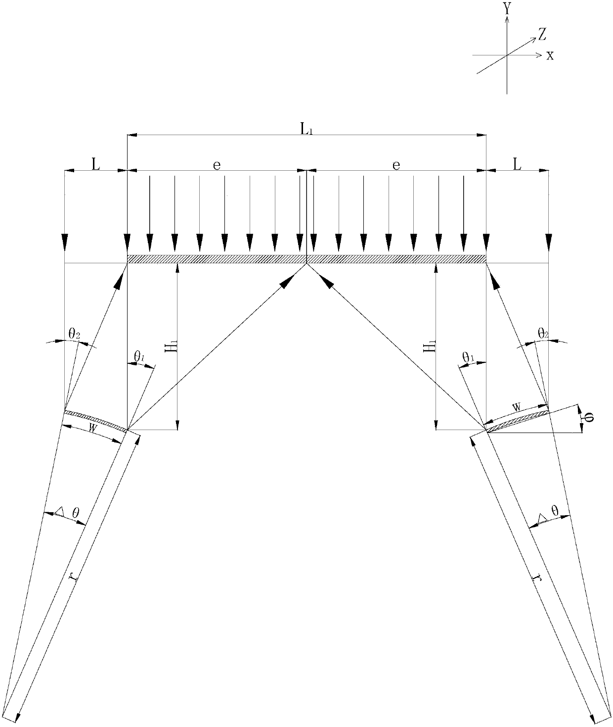 Double-sided photovoltaic power generation device