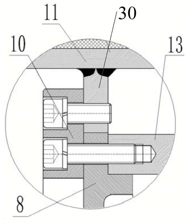 Permanent magnet motor built-in mining explosion-proof lifting equipment