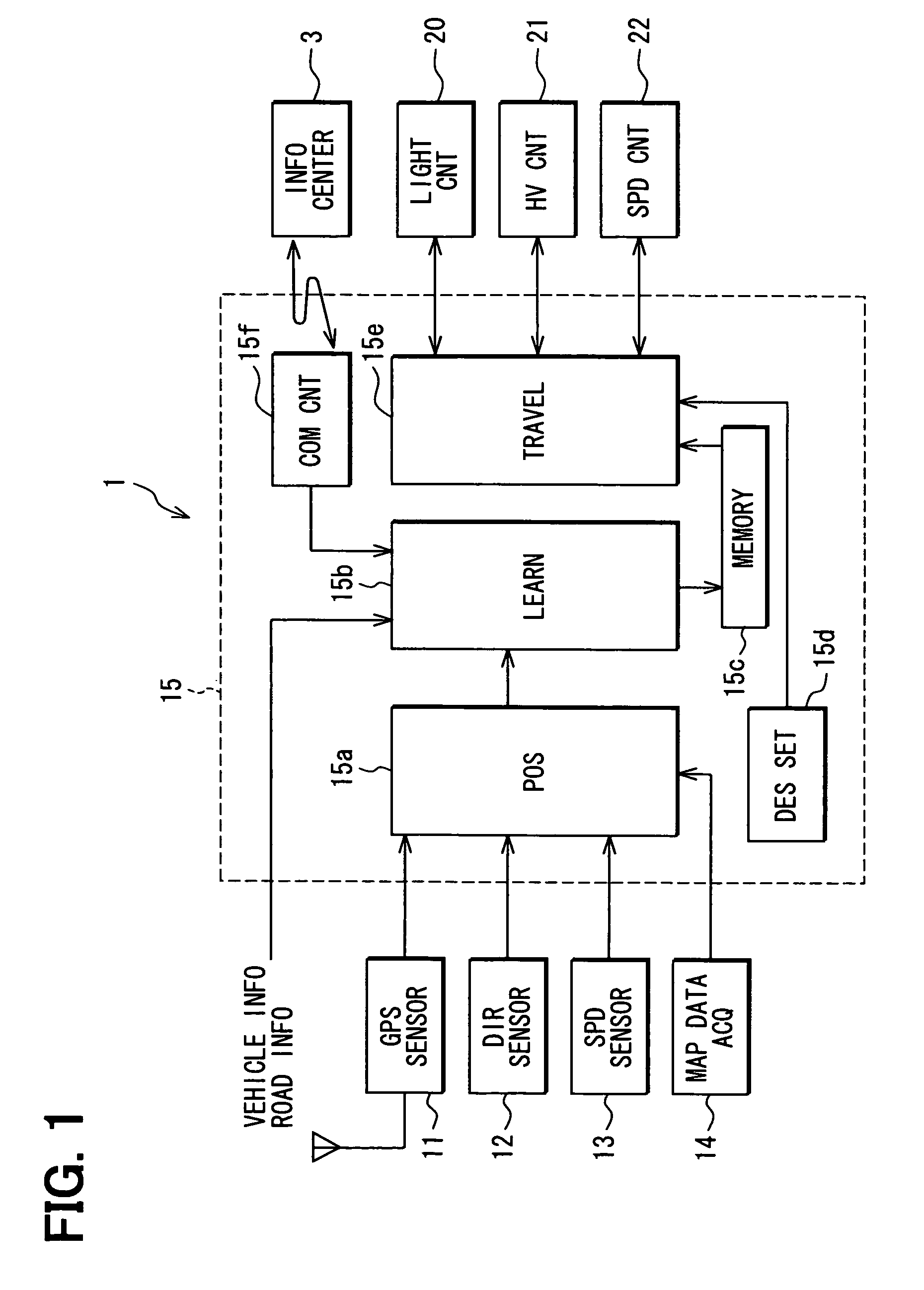Travel information collection apparatus