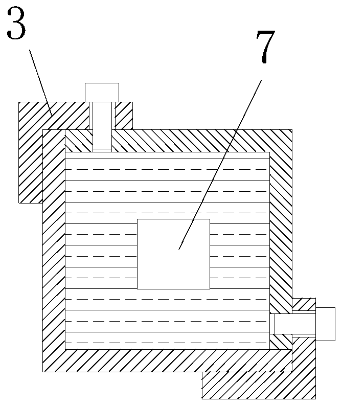 A hydraulic blasting method for an angle steel structure transmission tower located in a mountainous area