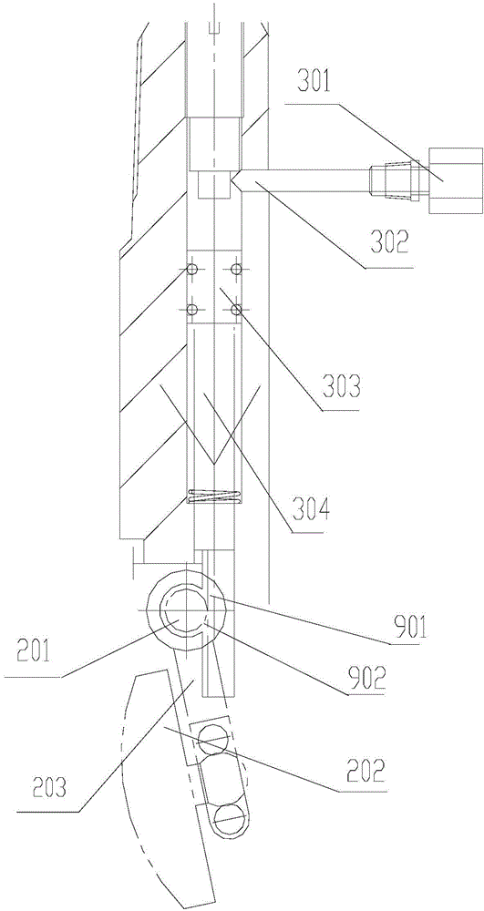 Oil pipe hanger capable of closing and opening oil pipe passageway