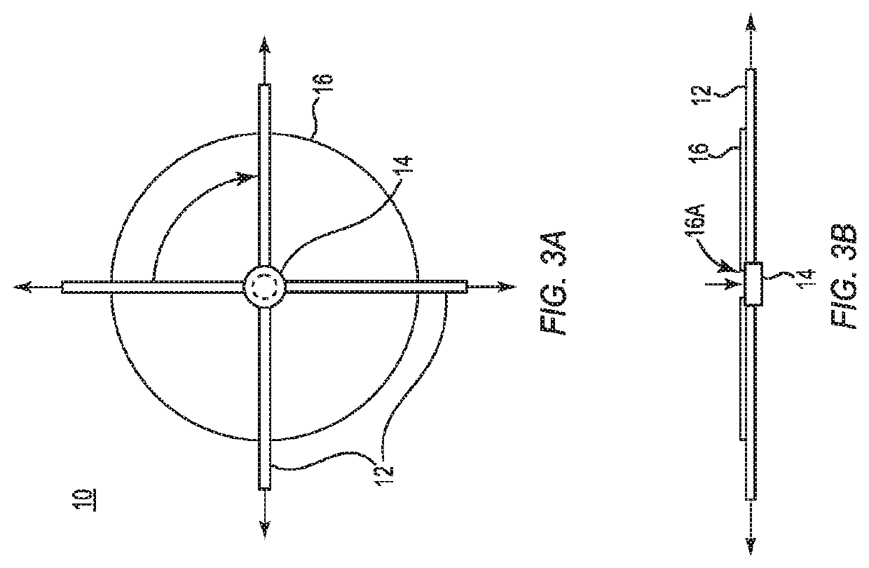 Compact centrifugal apparatus for conveying a fluid
