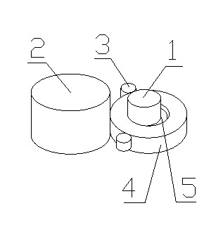 Ring forging and rolling processing method of bearing ring parts used for large-scale wind turbine unit