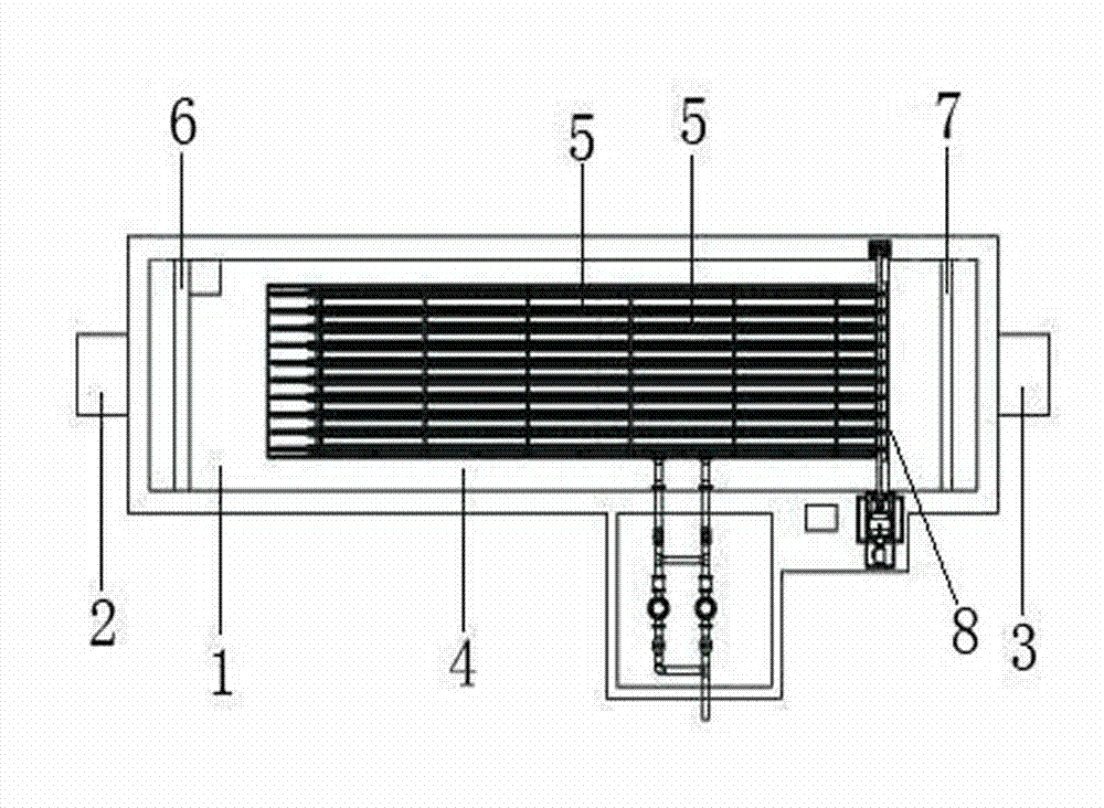 Fixed plate frame microfiltration device