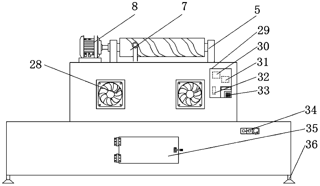 Cooling device for auto parts